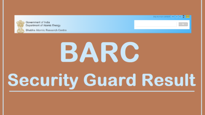 barc security guard result