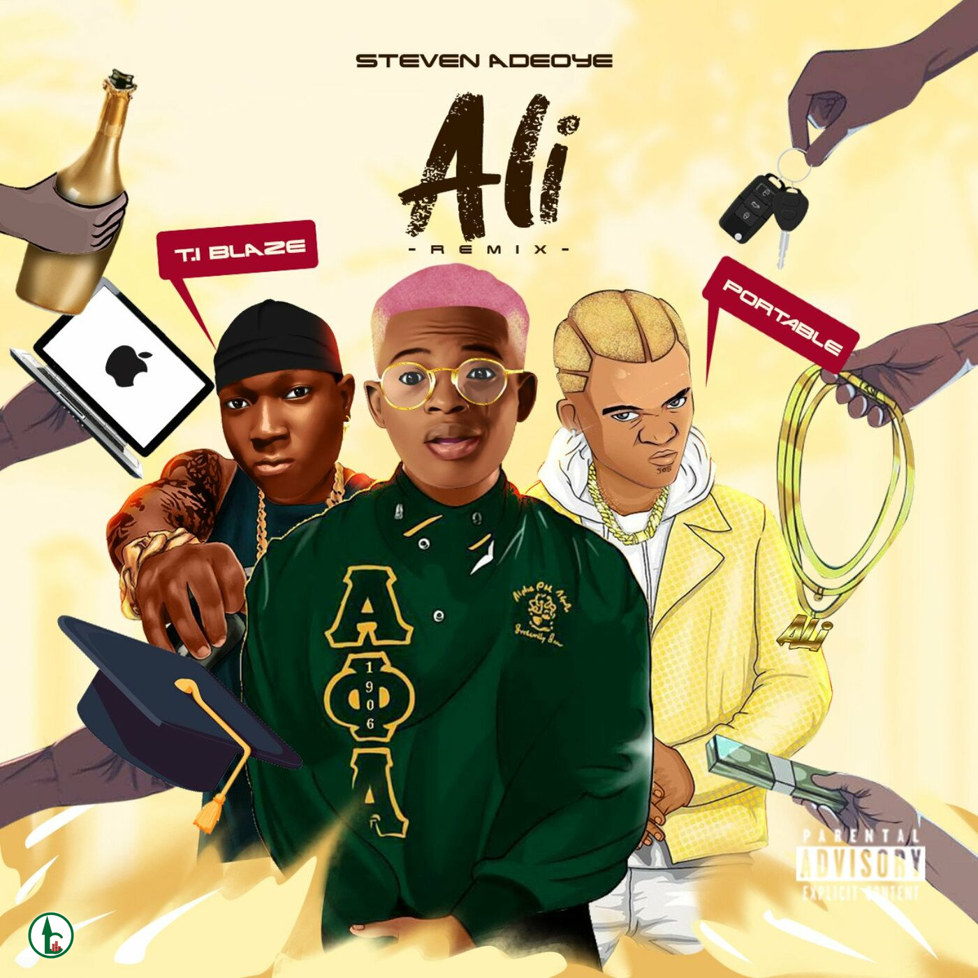 Ali (Remix) ft. T.I Blaze, Portable by Steven Adeoye