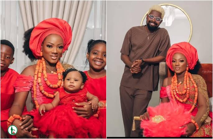Comedian Basketmouth’s Wife, Elsie Okpocha Celebrates Mother’s Day With Cute Family Photos