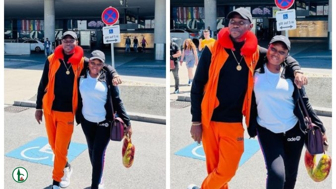 Reactions As Actor Lateef Adedimeji And His Wife Actress Mo-bimpe Travel Out Of The Country (Photos)