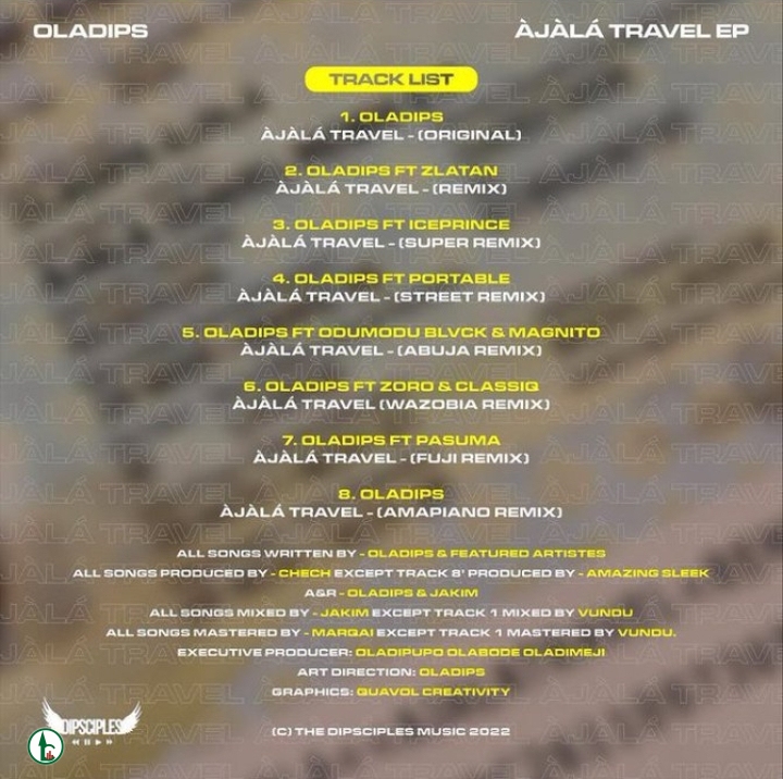 Oladips – Àjàlá Travel (Remix) ft. Zlatan