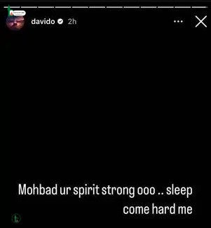 Davido Mohbad spirit strong