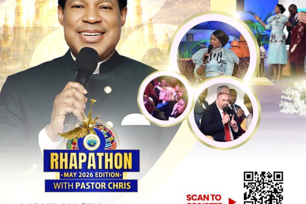 Global Rhapathon 2026 with Pastor Chris Set to Ignite the Race to Reach the Last Man